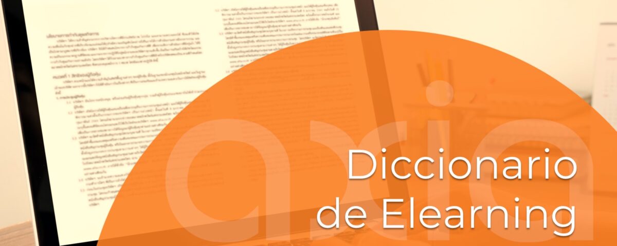 Diccionario de elearning