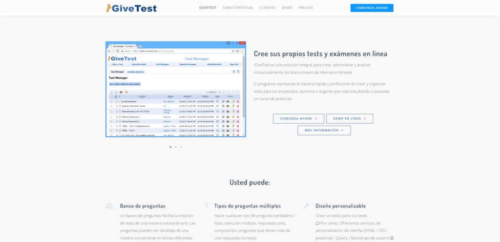 Herramientas para crear exámenes y evaluaciones online 